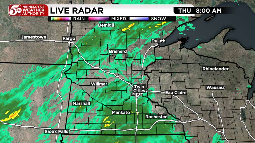 Thursday weather: Cool and wet day ahead — KSTP 5, Robbinsdale Community news