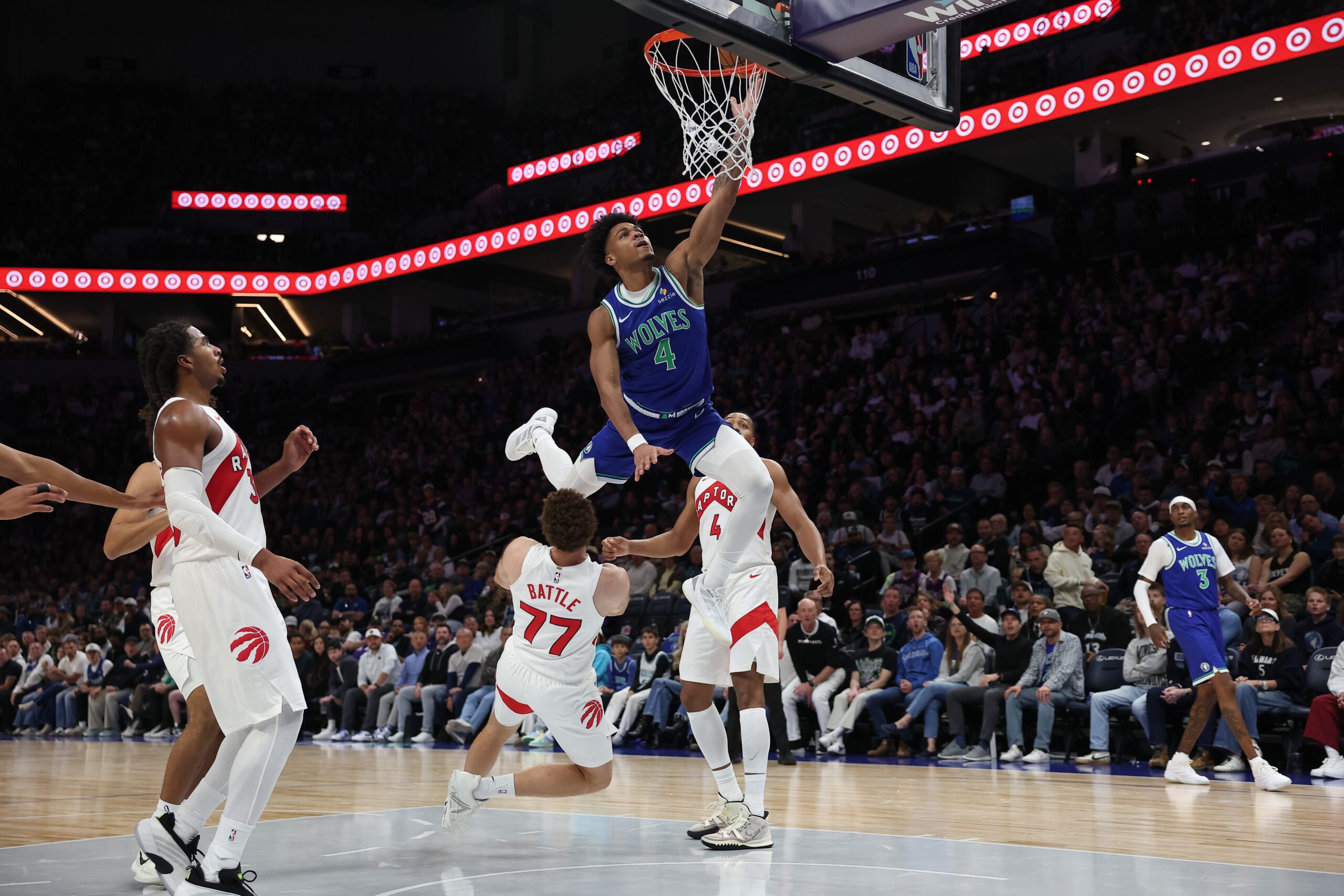 Timberwolves stay unbeaten with 117-94 win over Raptors in home opener — KSTP 5, Robbinsdale Sports news