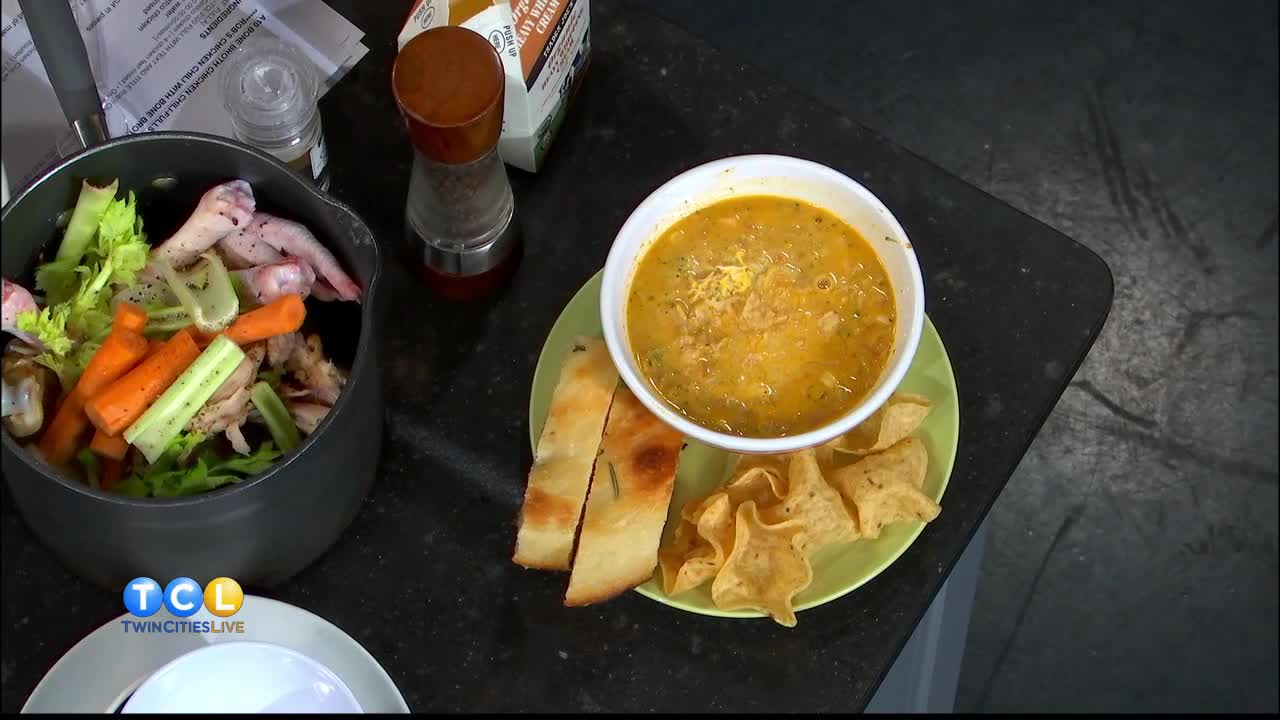 Rob’s Chicken Chili with Bone Broth — KSTP 5, Robbinsdale Business news