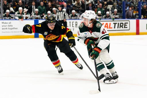 Quinn Hughes has a goal and an assist in his Vancouver return in Wild’s 4-2 victory — KSTP 5, Robbinsdale Sports news