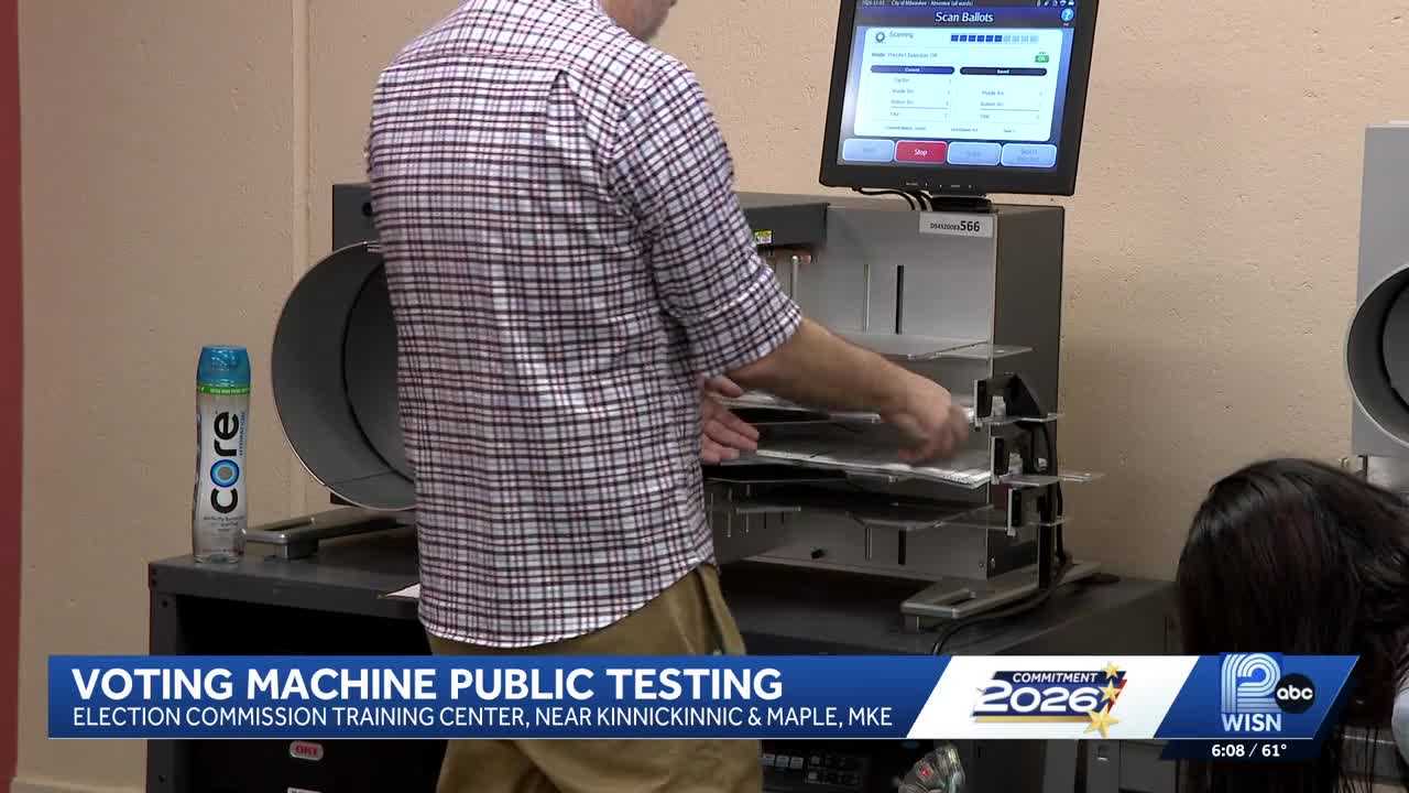 Milwaukee election officials test voting machines to prevent errors ahead of general election — WISN 12 Milwaukee, Robbinsdale Community news