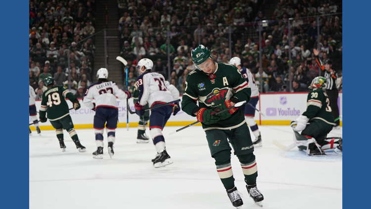 Kaprizov’s NHL-leading 10th goal lifts Wild past Blue Jackets — KARE 11 Sports, Robbinsdale Sports news