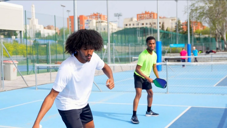 Smashing Stigma: Pickleball for men's mental health — KARE 11 Local, Robbinsdale Health news