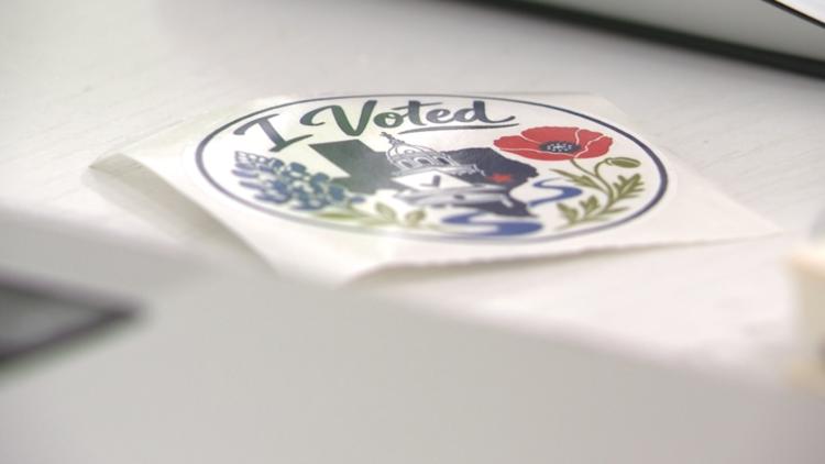 Too young to vote, but making her mark | Williamson County teen designs winning 'I Voted' sticker — KVUE (Austin), Robbinsdale Schools news