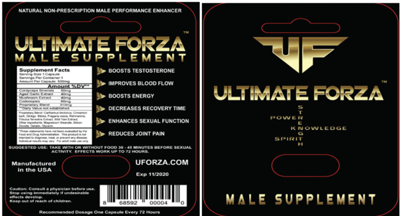 Male supplement recalled over undeclared Viagra, Cialis ingredients — Robbinsdale Community news