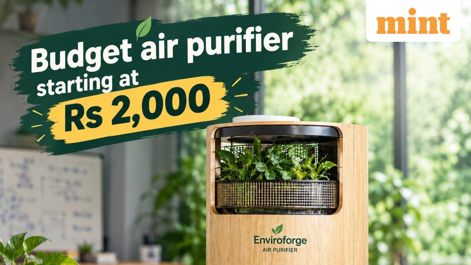 IIT Bombay scholar builds low cost air purifier starting at ₹2,000, can bring down AQI by 85% - How he did it? Details — Mint India, Robbinsdale Technology news
